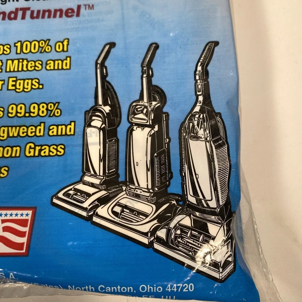 Type Y Hoover Vacuum Bags‎ Micro Filtration Allergen Genuine NIP 4